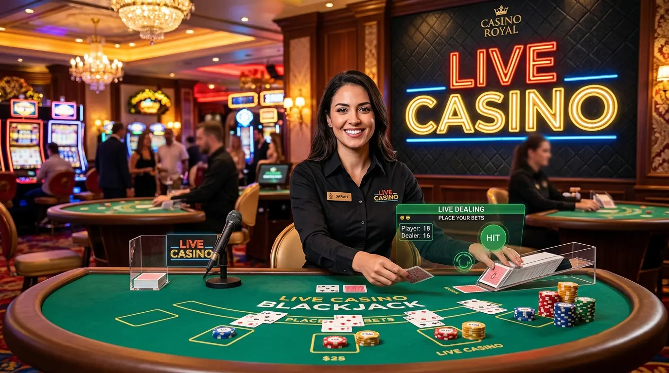 Spela live hos Joker casino
